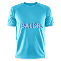 Training-T-shirt Lichtblauw - XS, hawaïblauw