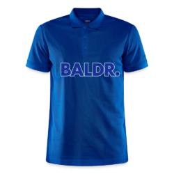 Training-Polo Oranje - M, Koningsblauw